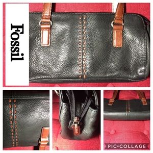 Fossil black bag